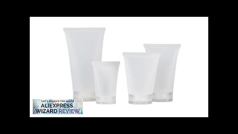 Empty Plastic Portable Tubes Squeeze Refillable Bottle Shampoo Container Make Up Tools Review