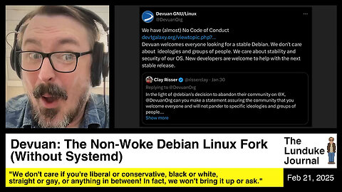 Devuan: The Non-Woke Debian Linux Fork (Without Systemd)