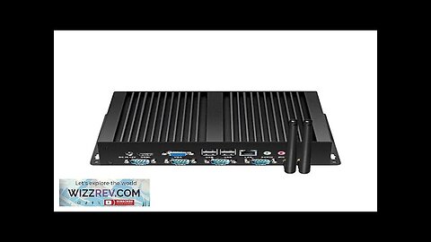 Fanless Industrial Mini PC Intel Celeron 1037U 4x COM RS232 DB9 8x Review