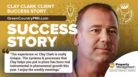 Clay Clark Client Testimonials | "The Experience w/ Clay Clark Is Really Unique. The Systems & Processes That Clay Helps You Put In Place Has Been Real Instrumental In Phenomenal Growth This Year. I Enjoy the Weekly Meetings."