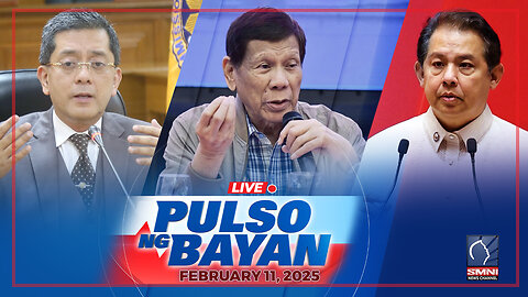 LIVE: Pulso ng Bayan with Admar Vilando and Jade Calabroso | February 11, 2025