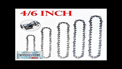 4Inch 6Inch Mini Steel Chain saw Chains Electric Chainsaws Accessory Chains Replacement Review