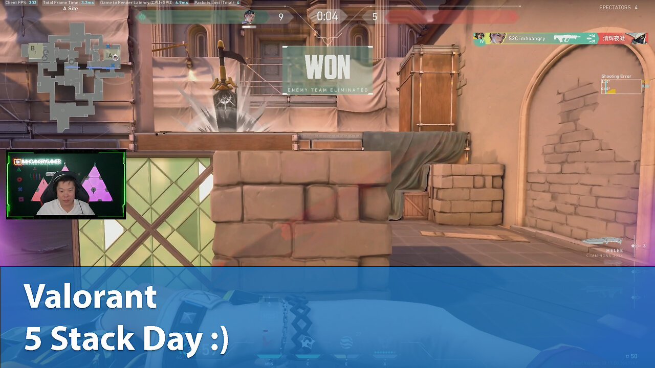 5 Stack Day :) | Competitive 2W-1L | Valorant