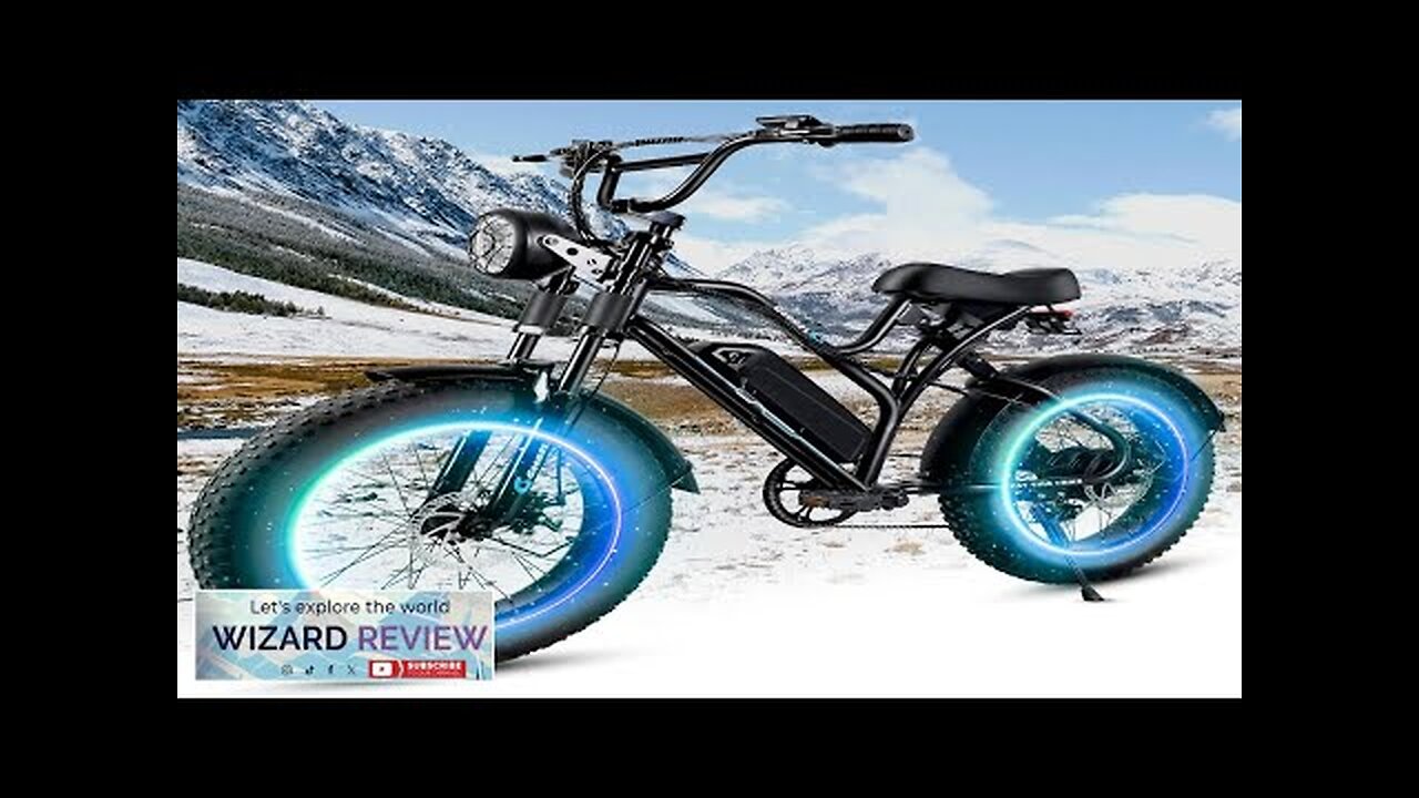 Fat Tire Electric Bike for Adults1500W 35 Mph Top Speed Motorcycle Design Review