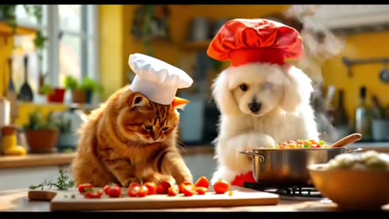 The Most Majestic Chef Cat You’ll Ever See!