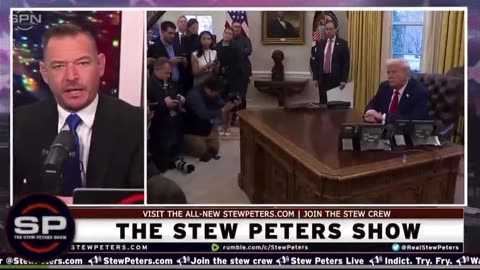 Stew Peters: “Donald Trump is owned by the j✡️ws. They paid ...