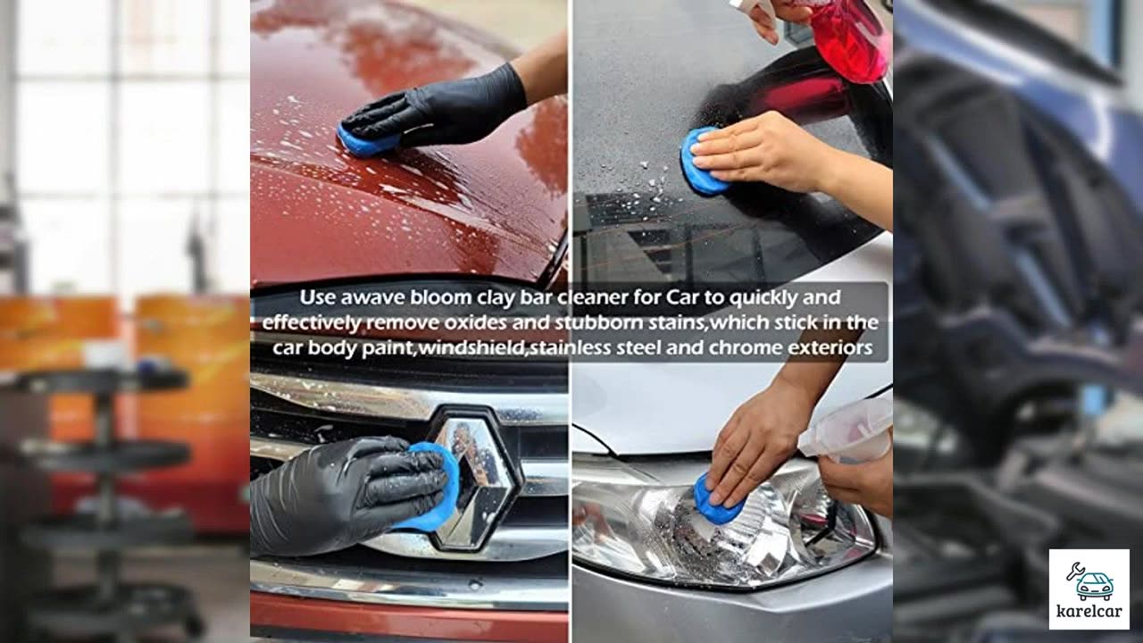 Car Clay Bars Auto Detailing Kit