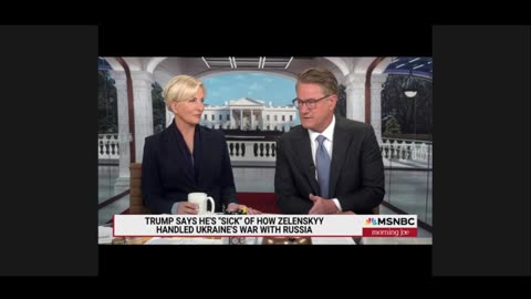 Scarborough: 3 Murdoch-Run Outlets Claim America & World Won't Tolerate Trump Insulting Zelensky