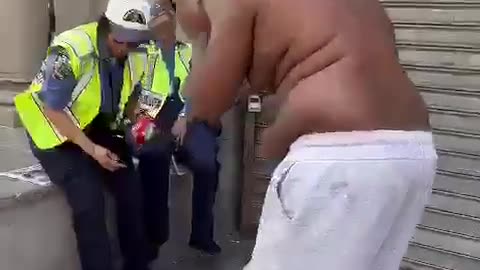 Cop and Bum: An Unforgettable Dance #dance #viral #unexpected #friendship