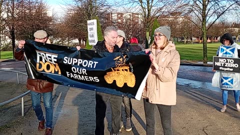 NO FARMERS, NO FOOD RALLY GLASGOW