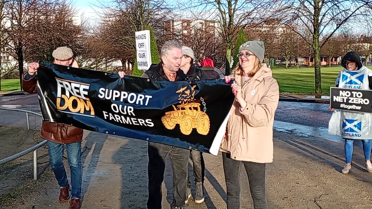 NO FARMERS, NO FOOD RALLY GLASGOW