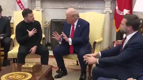 🚨 Trump just told Zelensky to SHUT HIS MOUTH“No no. You’ve done a lot of talking.”