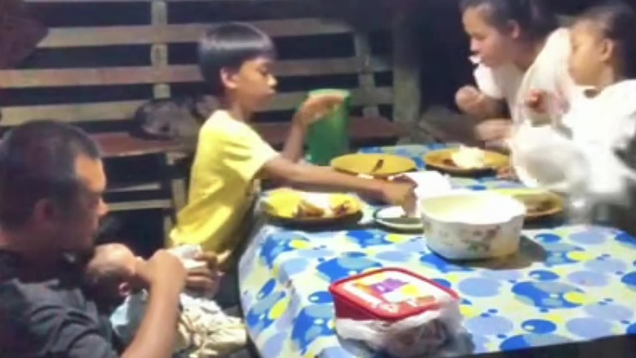 Dinner with my whole family