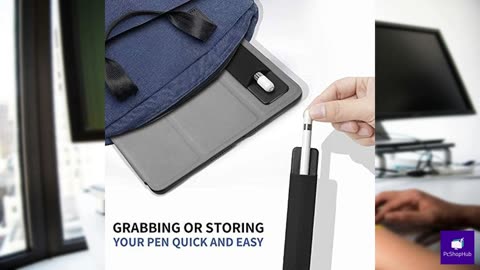 BoxWave Stylus Pouch Compatible with Amazon Echo Show 15 - Stylus PortaPouch