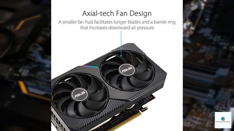 ASUS Dual NVIDIA GeForce RTX 3060 V2 OC Edition Graphics Card