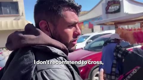 Deported migrants arriving back in Mexico issue warning: 'I don't recommend to cross'