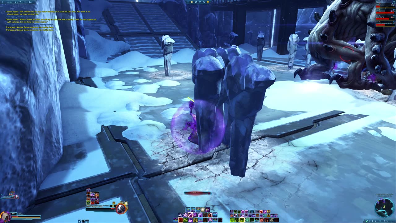 Star Wars: The Old Republic Lost Island Boss Fight "Transgenic Sample Eleven" Master Difficulty