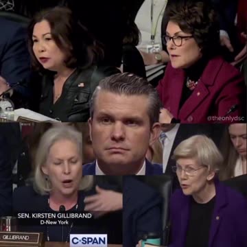 Pete Hegseth’s Confirmation Hearing Today.. (Will post more clips also)