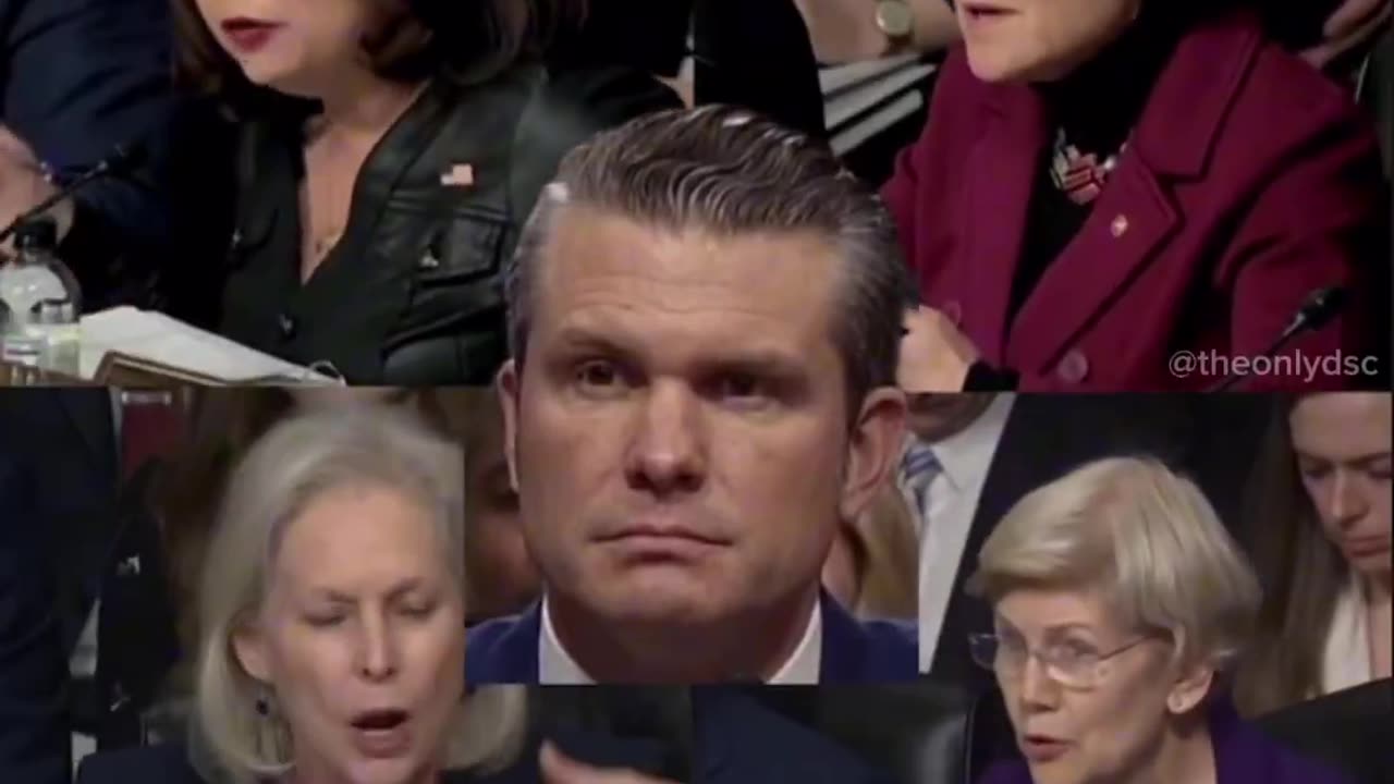 Pete Hegseth’s Confirmation Hearing Today.. (Will post more clips also)