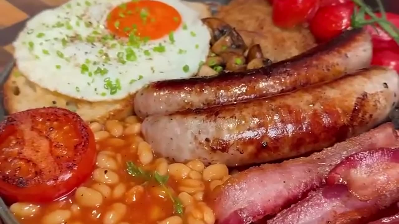 🍳☕ Delicious Full English Breakfast Recipe to Start Your Day Right