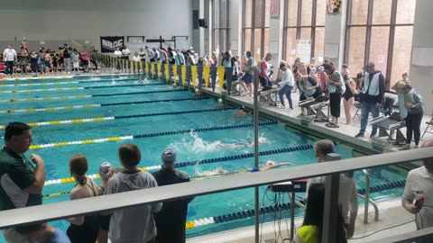 7 March 2025 - 100 Free prelims - 10 & under - Lane 6 - 14 & under championships