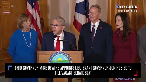 Ohio Governor Mike DeWine Appoints Lieutenant Governor Jon Husted