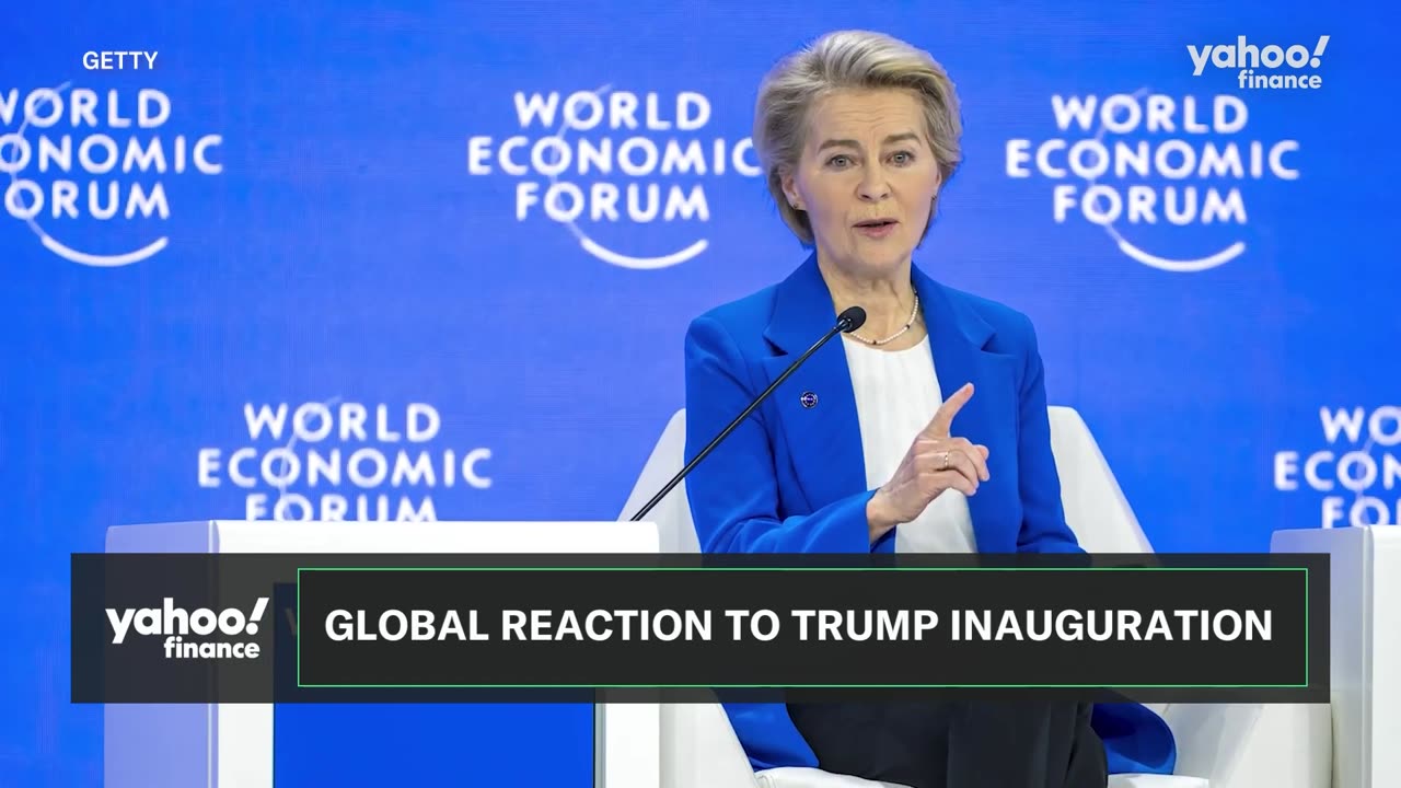 Leaders react to Trump 2.0 at World Economic Forum in Davos