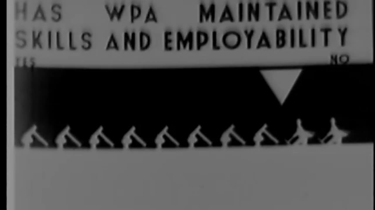 Is Work Relief Better Than The Dole? (1936 Original Black & White Film)