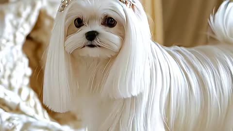 "Elegant and High-End Looking Puppy; Dog Show Extravaganza"