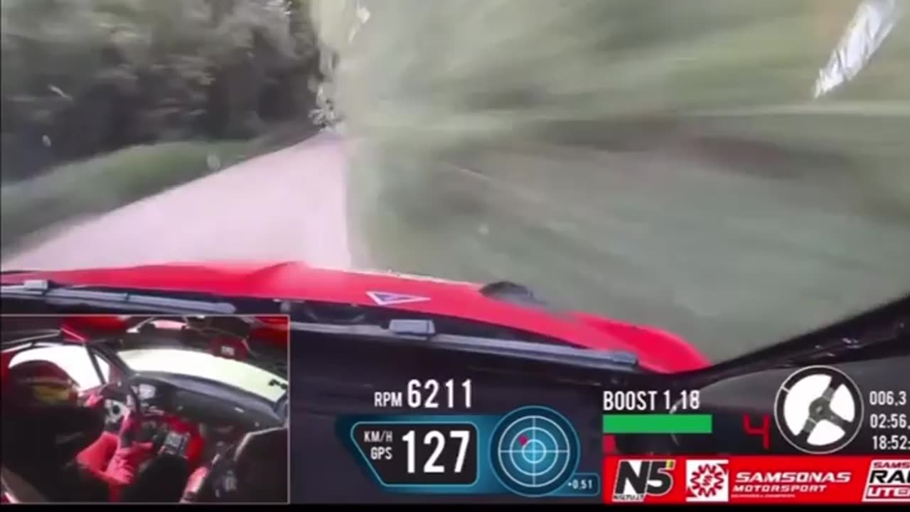 Guess whats around the corner - Rally racing hits different