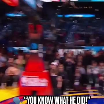 Macmcclung tapped the ball on the rim!!!