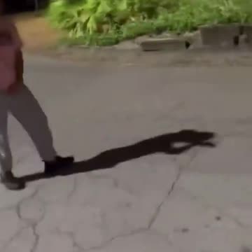 Dumb ass pepper sprayed her self then got beat up