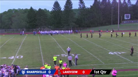 SEPTEMBER 27 2024 HIGH SCHOOL FOOTBALL: LAKEVIEW VS SHARPSVILLE PART 1