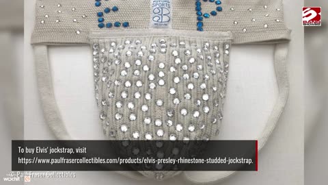 Elvis Presley's personalised bedazzled jockstrap is up for sale