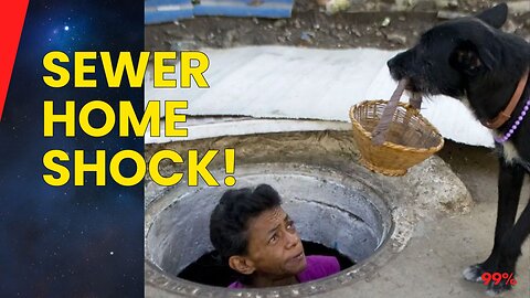Couple Lives in Sewer for 22 Years, What's Inside Will Shock You! (Their Story is Unbelievable!)