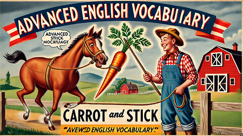 Vocabulary and Pronunciation "CARROT AND STICK" Advanced English