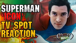 SUPERMAN 'ICON' TV SPOT TRAILER REACTION - Superman - Official 'Icon' TV Spot Trailer (2025) David C