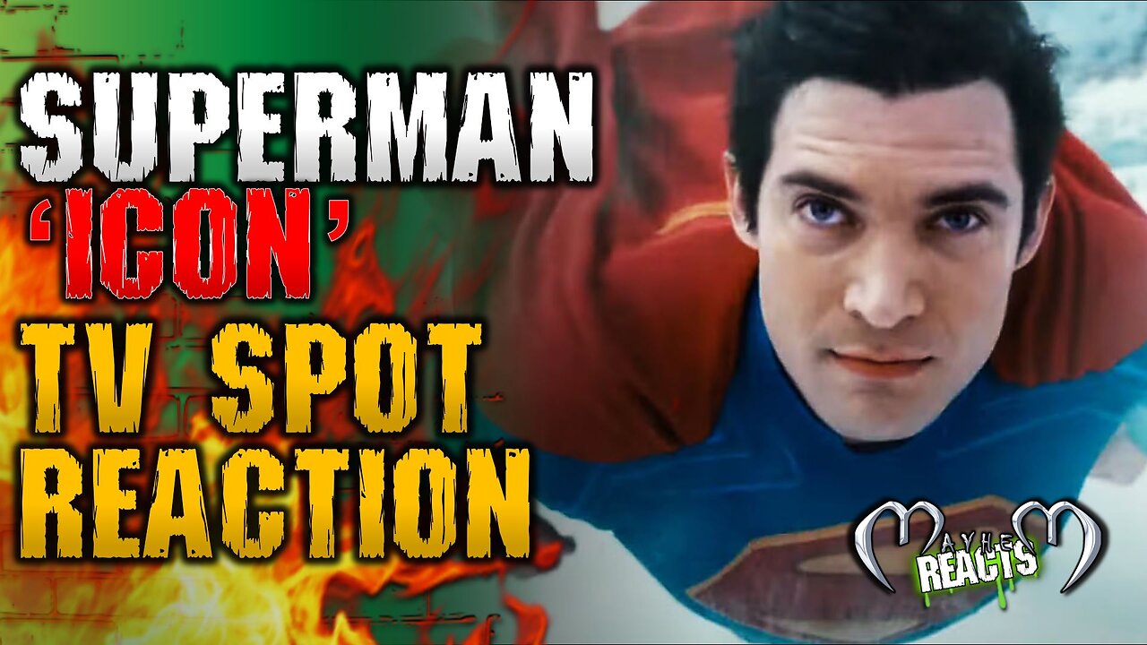 SUPERMAN 'ICON' TV SPOT TRAILER REACTION - Superman - Official 'Icon' TV Spot Trailer (2025) David C