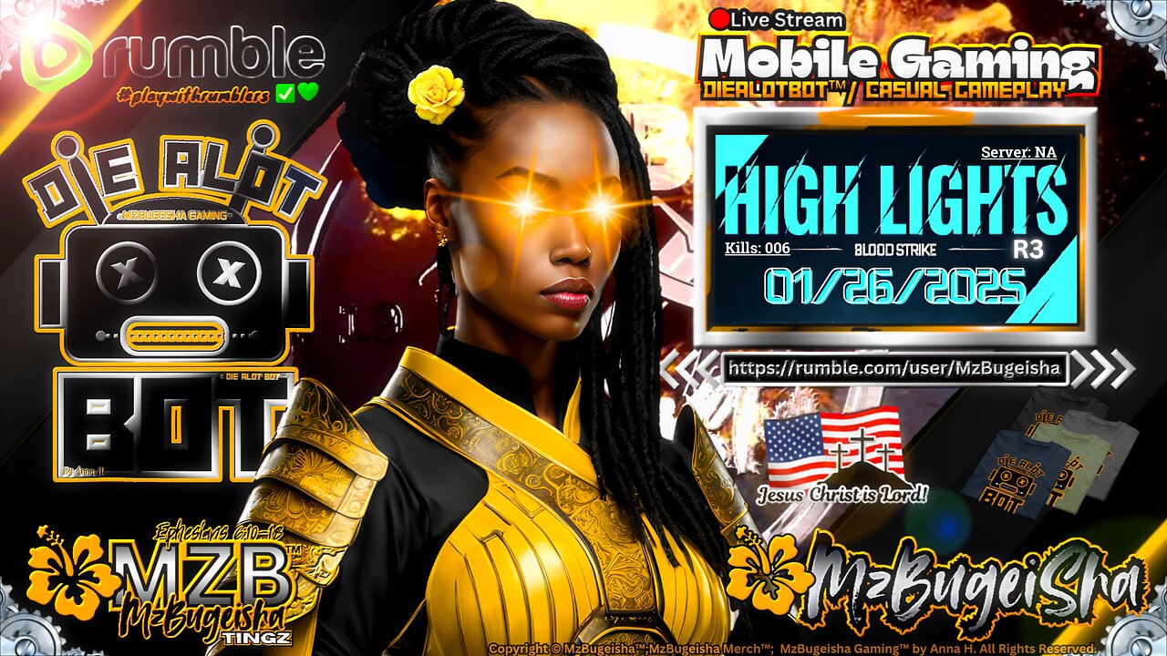 💛MZB Tingz™💛 "Highlights/Clips[R3]" • DieALotBot™ ✝️🕊️ | Rec.- 01/26/2025 | (Mobile) [rumvid#21]🛡️⚔️