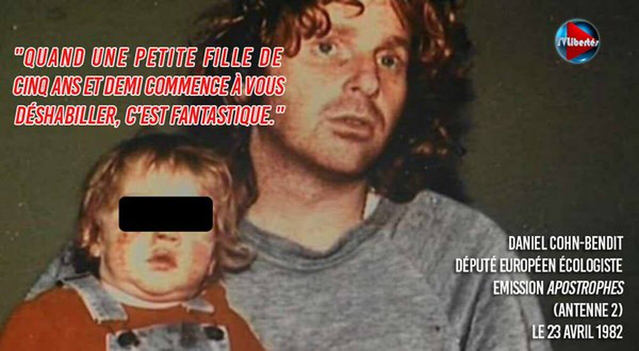 Daniel Cohn Bendit, vrai Pédophile, faux Révolutionnaire, Collabo de Macron [Flokossama]