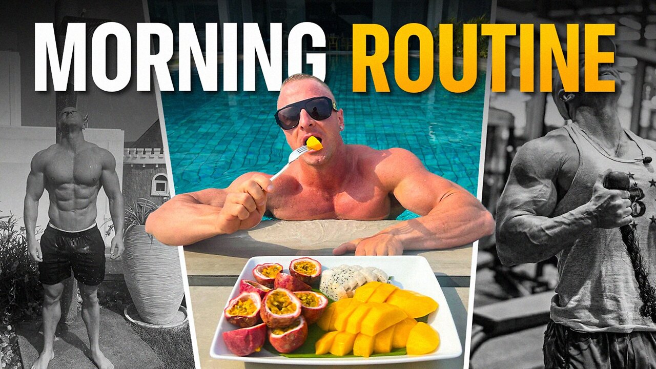 My Morning Routine As A BodyBuilder!