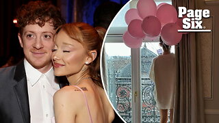 Ethan Slater marks Ariana Grande's first Oscar nomination with sweet snap from private celebration