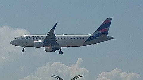 Airbus A320 PR-TYU coming from Brasília to Manaus