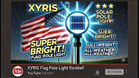 Xyris Flag Pole Light Review – Ultra Bright Solar LED for All-Weather Illumination