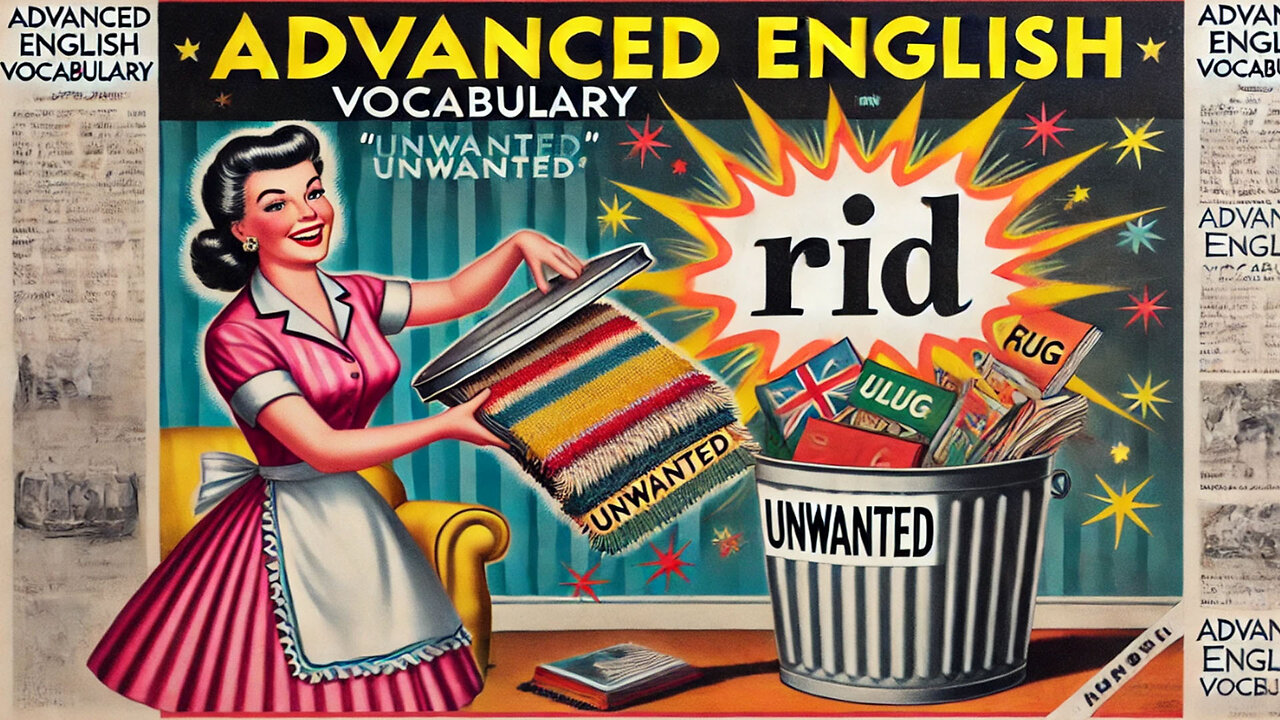 Vocabulary and Pronunciation "RID" Advanced English