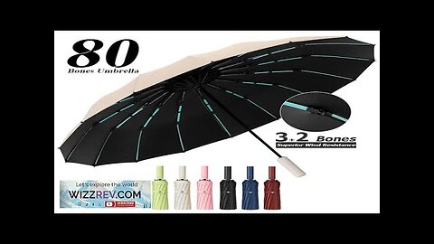 UV Umbrella for Men Women Strong Windproof Fold Umbrella Fully Automat Waterproof Review