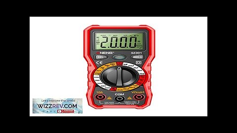 ANENG SZ301 Digital Multimeter AC/DC Votage Current Automatic Tester Electrical Resistance Review