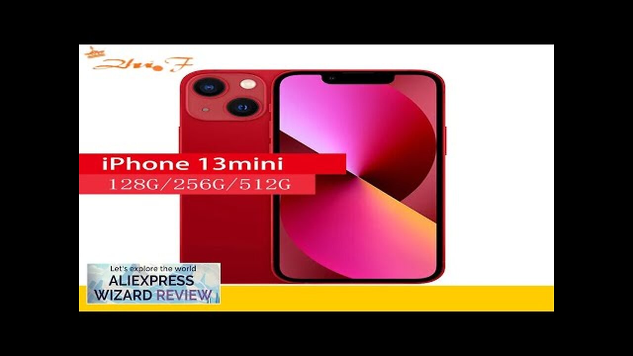 Apple iPhone 13 mini 128GB/256GB/512GB 5G LTEFace ID NFC IOS A15 Bionic ...