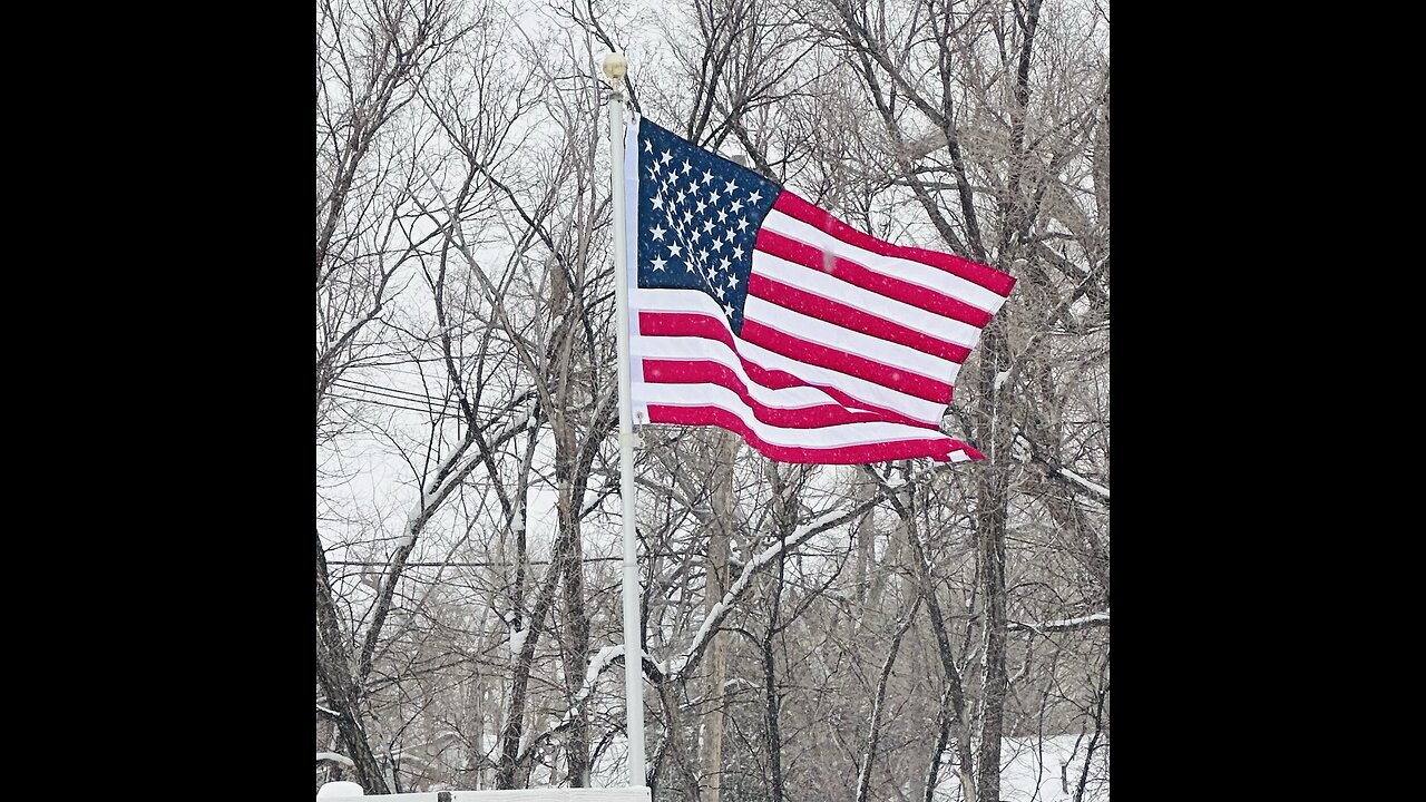 The proper way of burning our torn flags