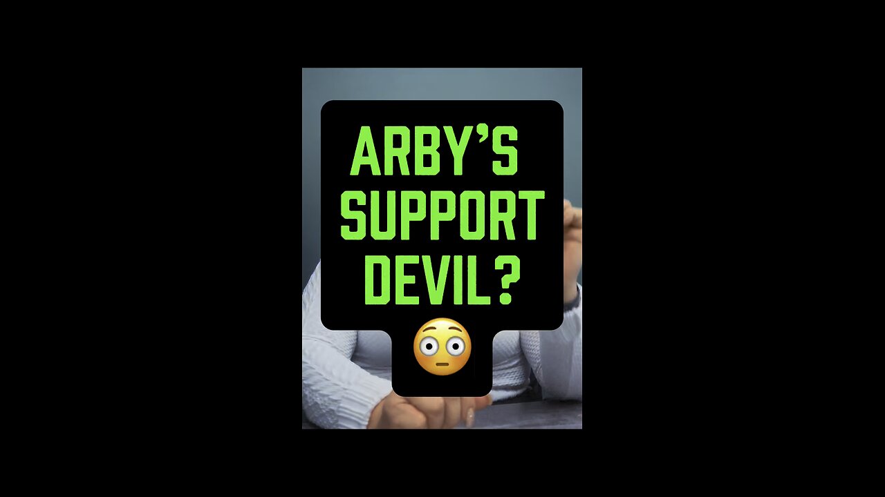 Arby’s Support Devil? 😈
